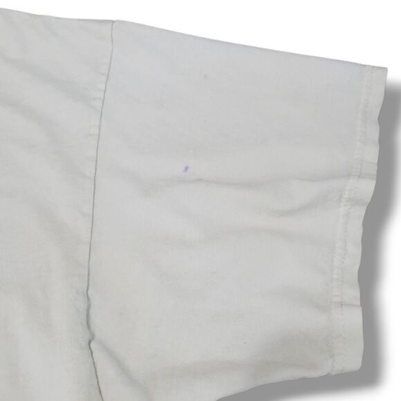 Marvel Thor Shirt Size Medium MLB New York Mets Graphic Tee Grungy Grunge Stains - Picture 11 of 12